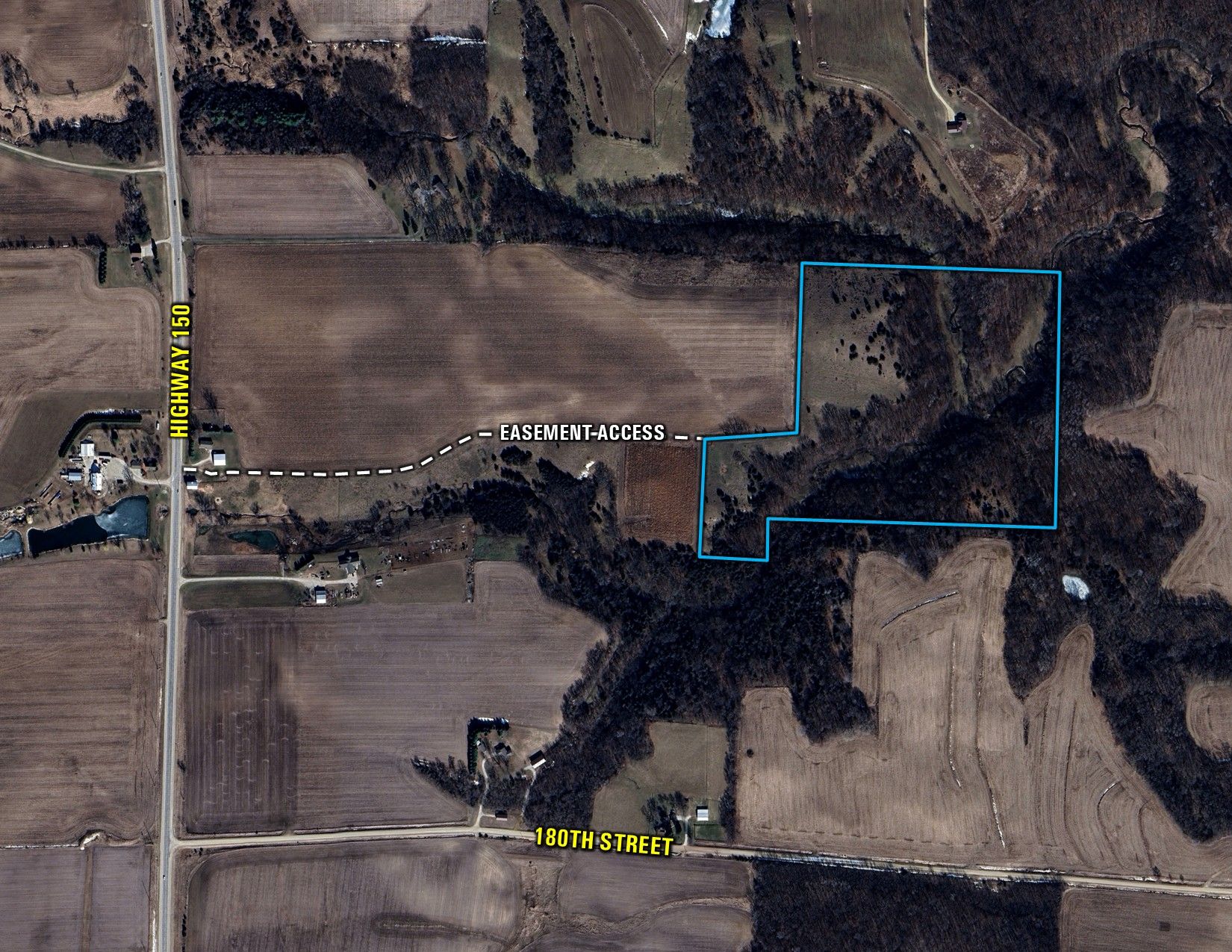 Listing Photo: Fayette County Land For Sale with Easement